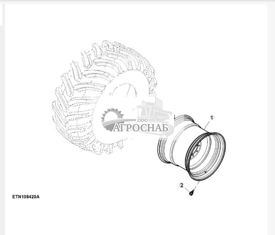Ведущее колесо, DW27B x 32 